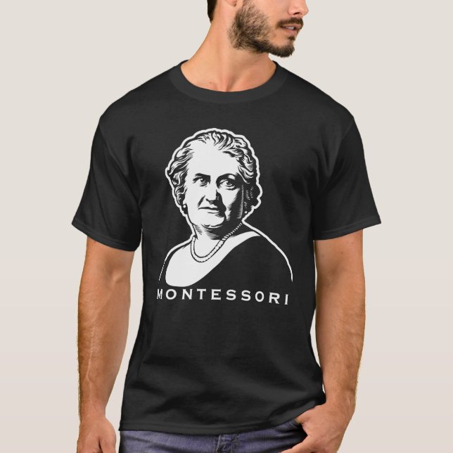 T-shirt Chemise de Montessori (Devant)