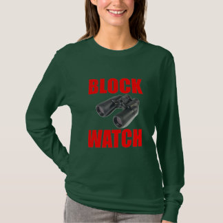 T-shirt Chemise de montre de bloc