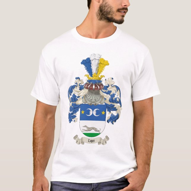 T-shirt Chemise de muscle de crête de famille de (Devant)