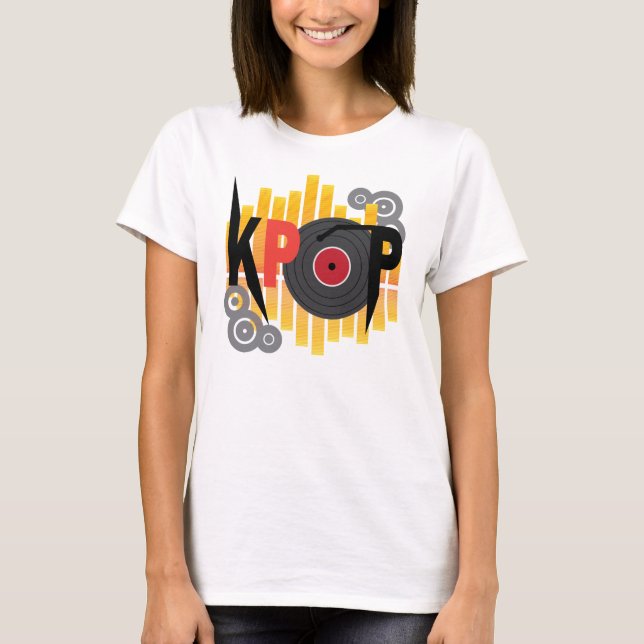 T-shirt Chemise de musique KPOP (Devant)