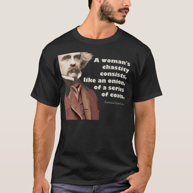 T-shirt Chemise de Nathaniel Hawthorne Chasity (Devant)