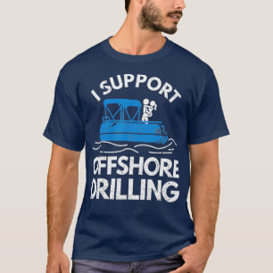 T-shirt Chemise de navigation I Support Forage Offshore TS