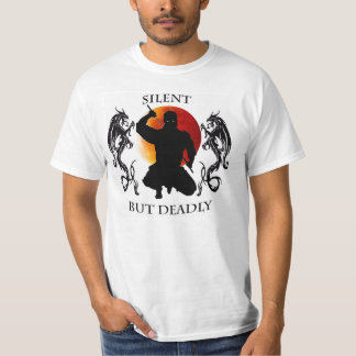 T-shirt Chemise de Ninja silencieuse mais extrêmement