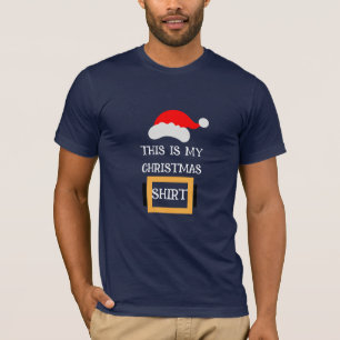 T-shirt Chemise de Noël amusante - Citation de vacances Te