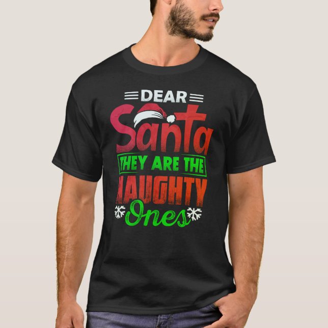 T-shirt Chemise de Noël amusante pour les vibes ludiques (Devant)