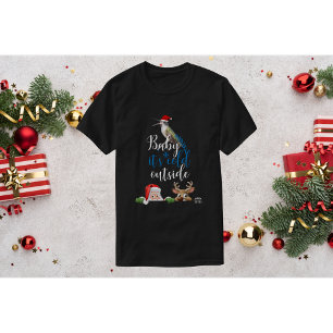 T-shirt Chemise de Noël Colibri-Baby son froid dehors