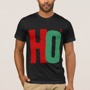 T-shirt Chemise de Noël HO3 (Ho Ho Ho)