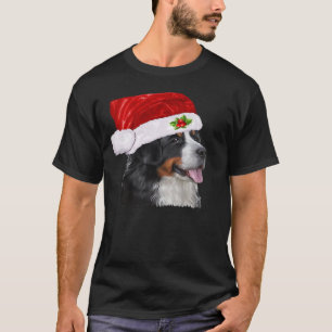 T-shirt Chemise de Noël pour chien de montagne bernois Cos