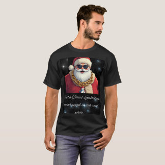 T-shirt Chemise de Noël spéciale Père Noël