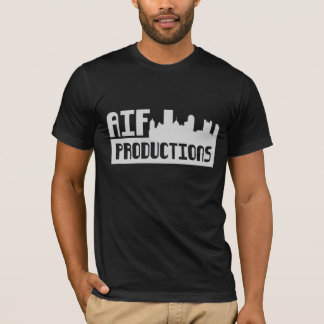 T-shirt Chemise de noir de production d'AIF
