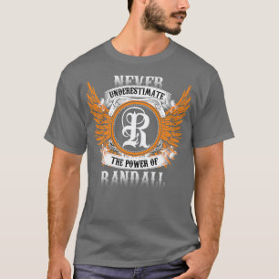 T-shirt Chemise De Nom Aléatoire Ne Sous-Estime Jamais La