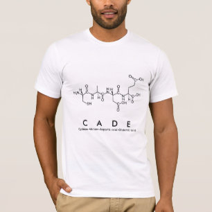 T-shirt Chemise de nom du peptide de fabrication