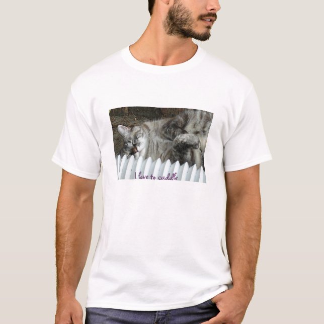 T-shirt Chemise de nuit de caresse (Devant)