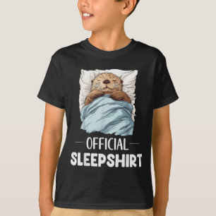 T-shirt Chemise de nuit loutre de mer Amoureux des animaux