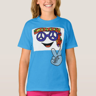 T-shirt Chemise de paix hippie super