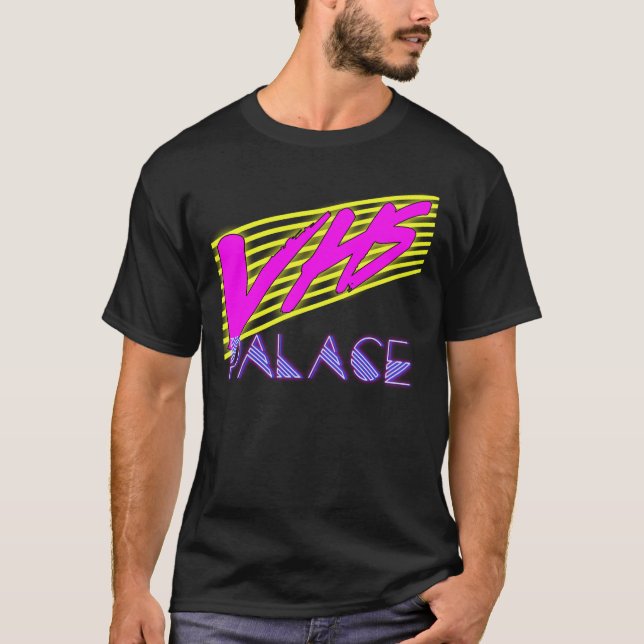 T-shirt Chemise de palais de VHS (Devant)