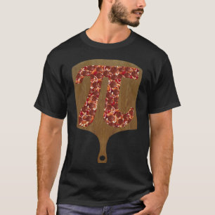 T-shirt Chemise de palette de la pizza pi