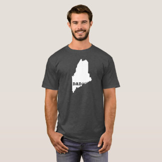 T-shirt Chemise de papa d'état du Maine