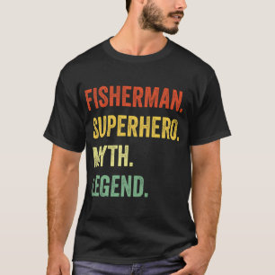 T-shirt Chemise de papa pêcheur, Cadeau pour mari, Pêcheur
