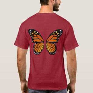 T-shirt Chemise de papillon plus le dessus de costume de