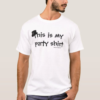 T-shirt Chemise de partie !
