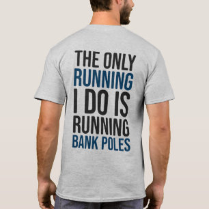 T-shirt Chemise de pêche au pôle de la banque de poisson