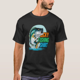 T-shirt Chemise de pêche chanceuse drôle de pêcheur de bas