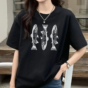 T-shirt Chemise de pêche, Chemise de pêche, Fisherman Tee