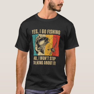 T-shirt Chemise de pêche pour hommes - Humour drôle d'angl