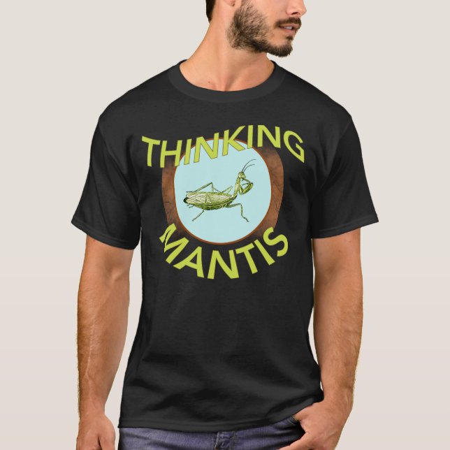 T-shirt Chemise de pensée de mante (Devant)