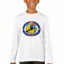 Chemise de performance jeunesse / Patinage de vite