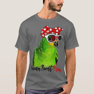 T-shirt Chemise de perroquet Amazon Parrot Maman Bandana
