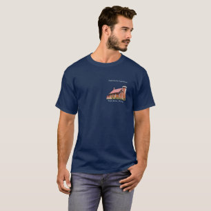T-shirt Chemise de phare de port d'Eagle