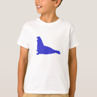 Chemise de phoque éléphant Palatinat bleu