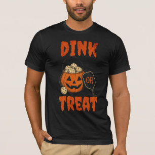T-shirt Chemise de pickleball Halloween Dink or Treat