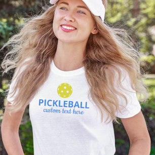 T-shirt Chemise de Pickleball personnalisée pour les équ