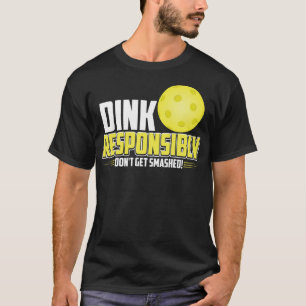 T-shirt Chemise de Pickleball responsable