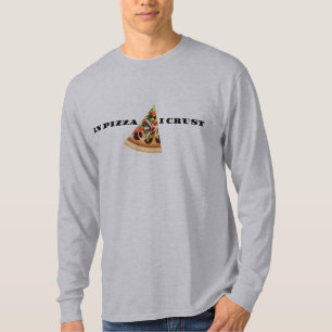 T-shirt Chemise De Pizza Mens - Dans Pizza I Crust