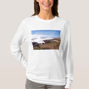 T-shirt Chemise de plage d'océan de psaume