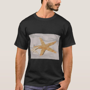 T-shirt Chemise de plage étoile de mer sur sable