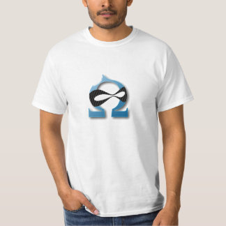 T-shirt Chemise de plaine de thème d'Omega