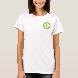 T-shirt Chemise de planète de la feuille une de grenouille