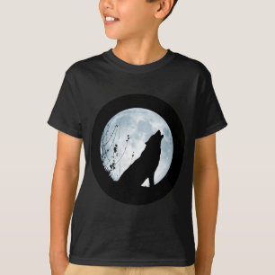 T-shirt Chemise de Pleine lune de loup-garou