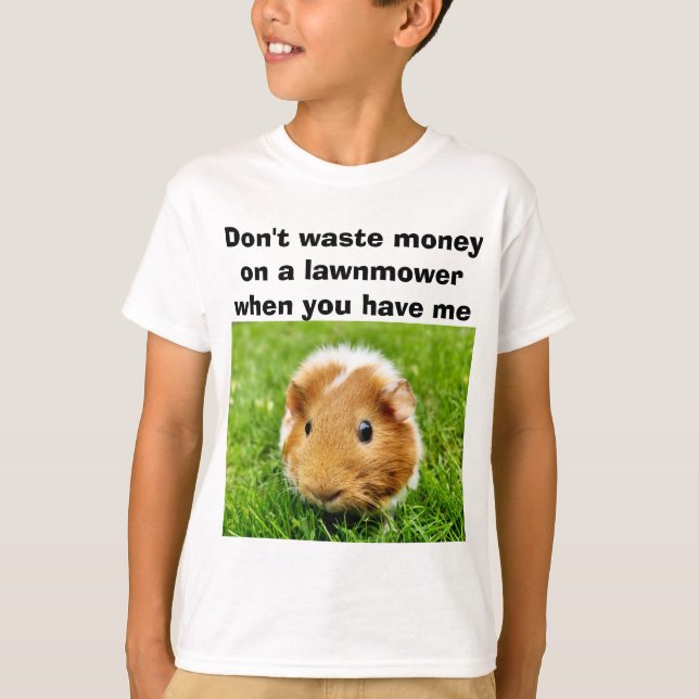T-shirt Chemise de porc de Guinée drôle (Devant)