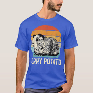 T-shirt Chemise de porc guinéenne, Tee de pomme de terre f