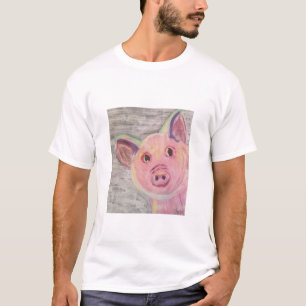 T-shirt chemise de porc moche