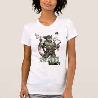 T-shirt Chemise de pose de héros "de legs de soldat"