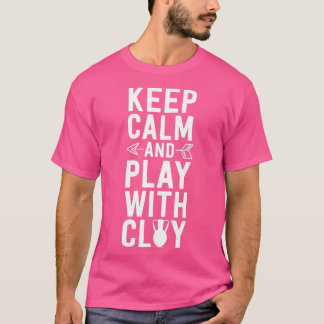 T-shirt Chemise de poterie amusante pour les femmes garder
