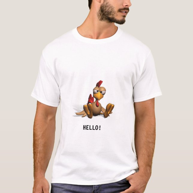 T-shirt Chemise de poulet (Devant)