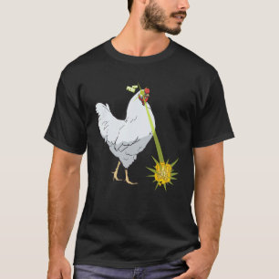 T-shirt Chemise de poulet laser impeccable 1